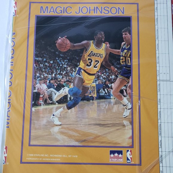 MICHAEL JORDAN AND MAGIC JOHNSON BOOK COVERS - NEW - Picture 4 of 16